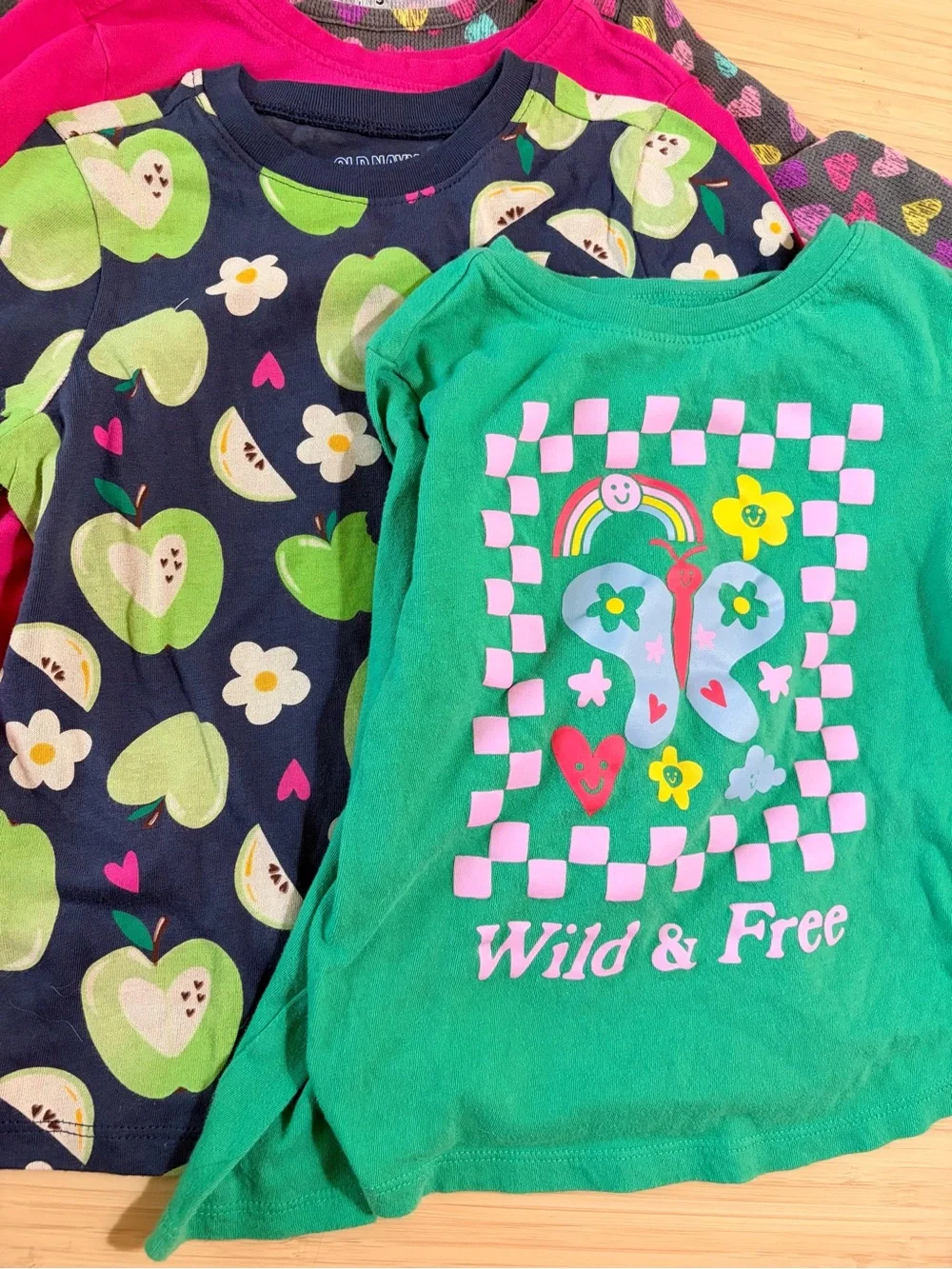 Long sleeve tees-BUNDLE-5T